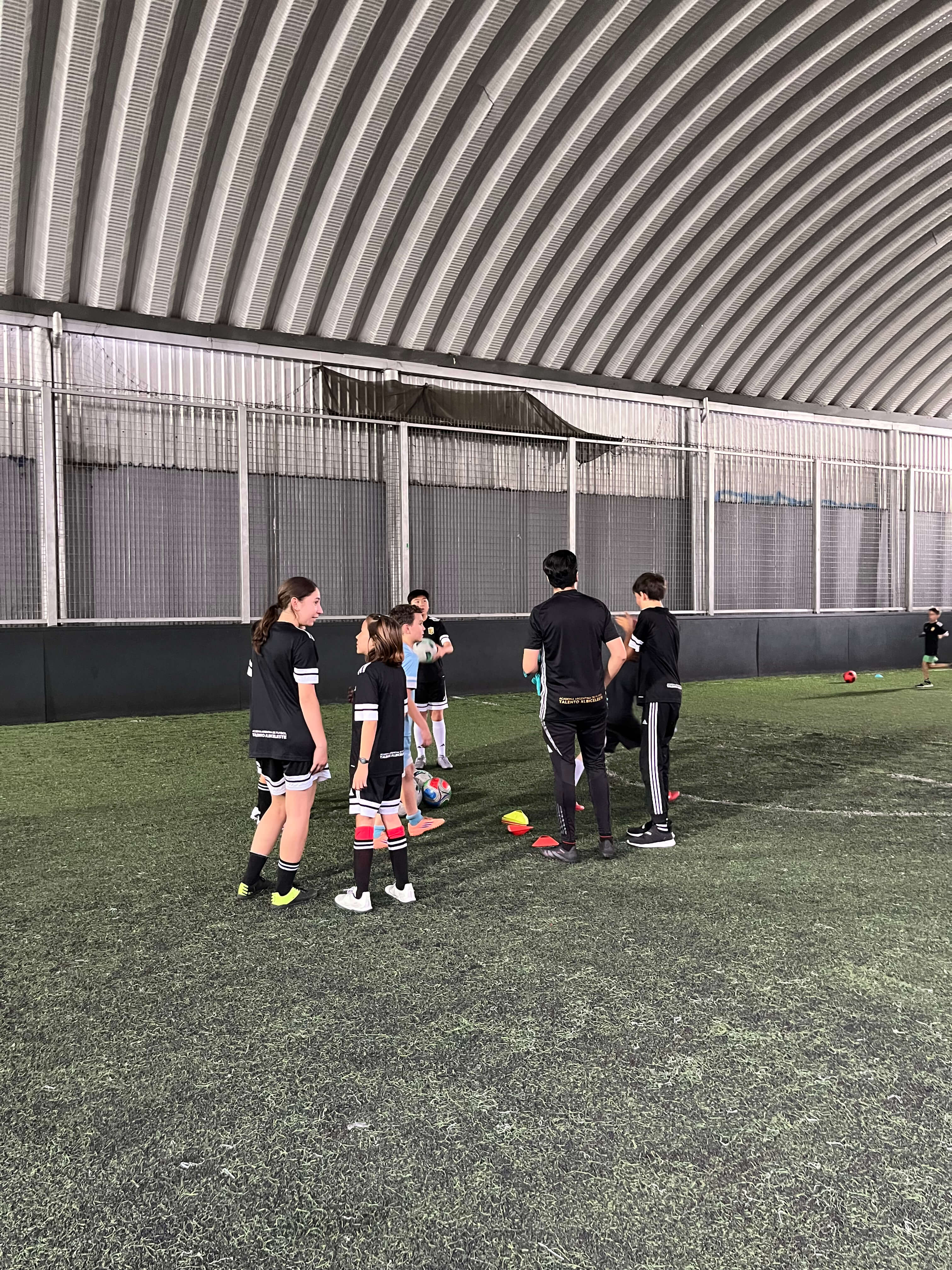 Academia Talento Albiceleste - entrenamiento