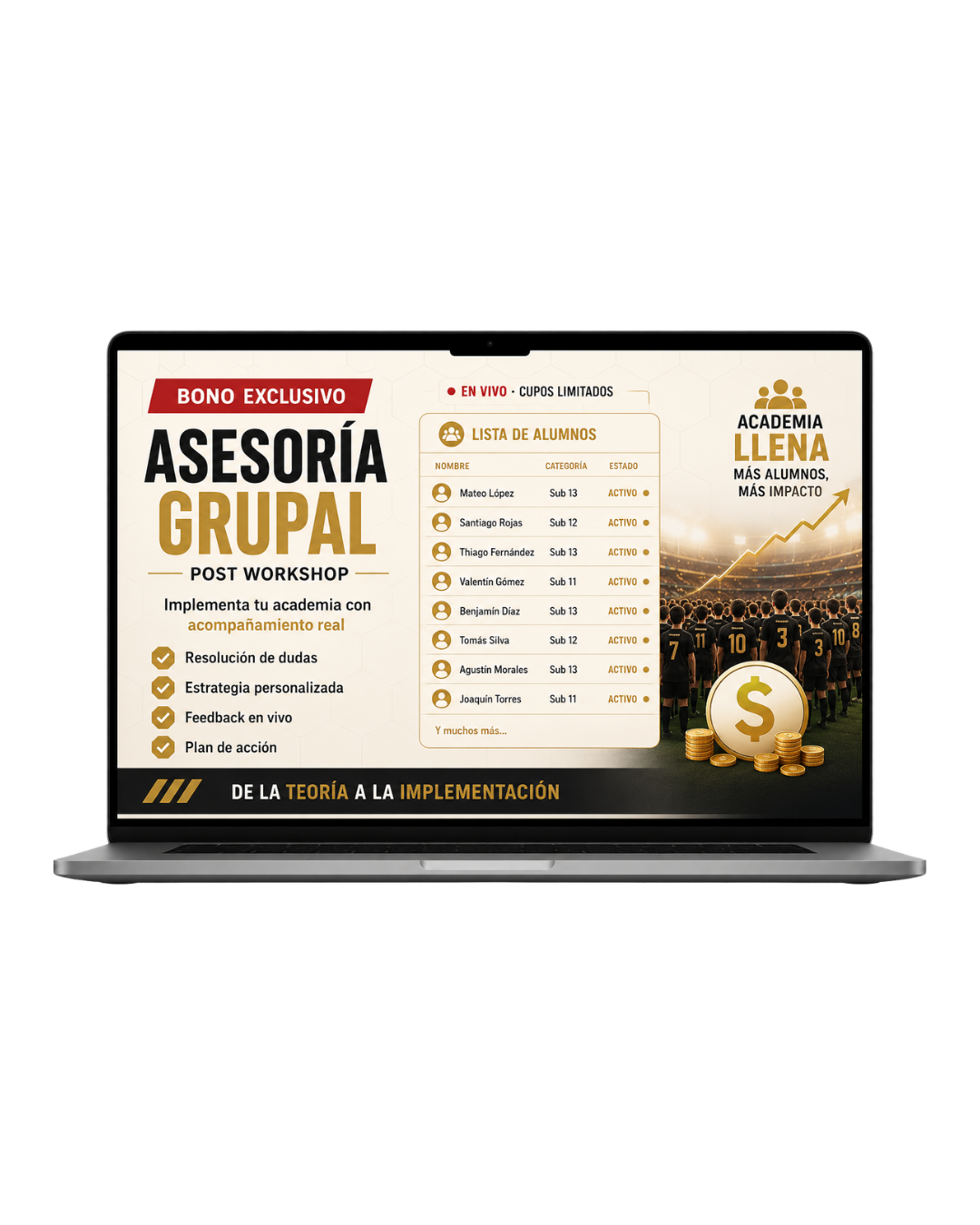 Asesoría Grupal - Bono exclusivo Workshop Academia360